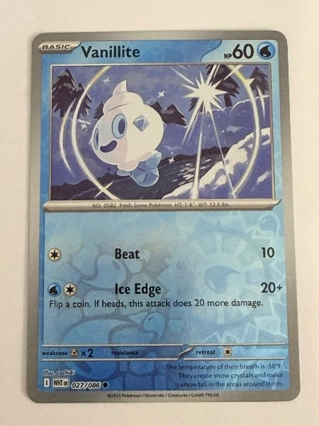 Vanillite - White Flare #027/086
