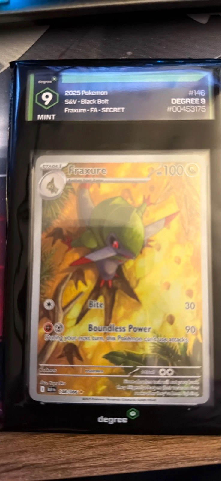 Fraxure - S&V-Black Bolt #945/086