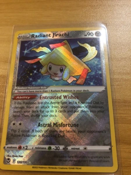 Radiant Jirachi - Silver Tempest #120/195