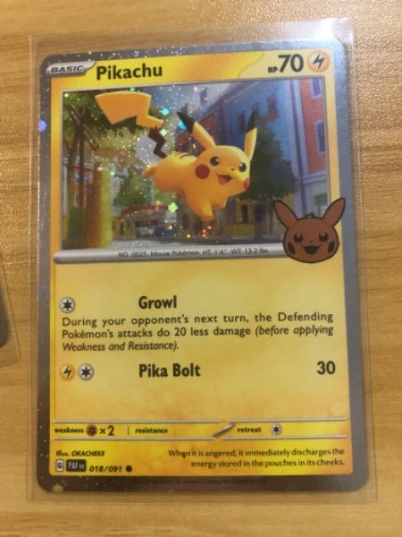 Pikachu Holo - Trick or Trade 2022 #018/091