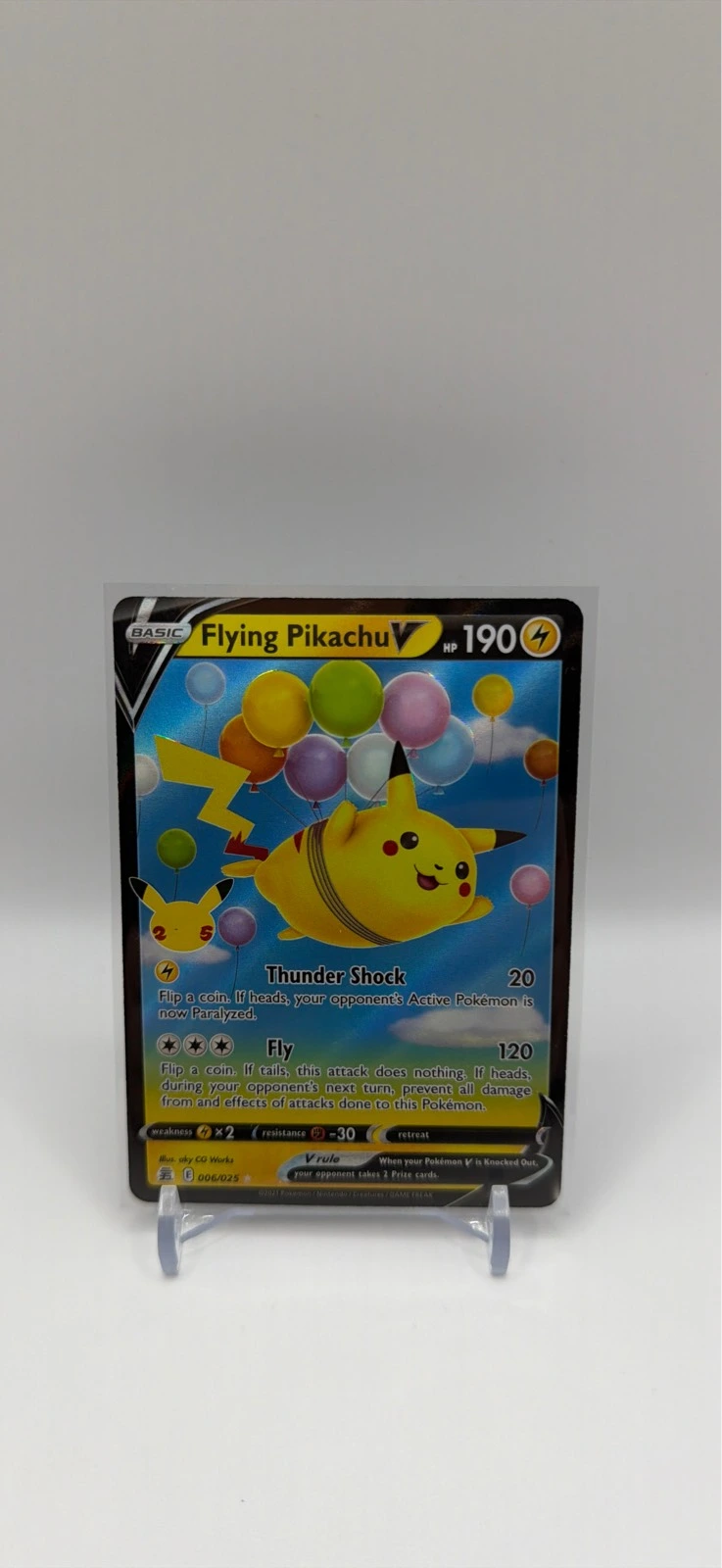 Flying Pikachu V #006/025