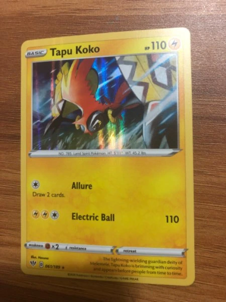 Tapu Koko - Darkness Ablaze #061/189