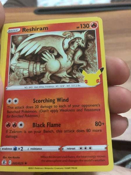 Reshiram - Celebrations #002/025