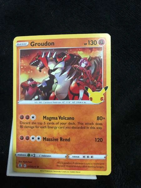 Groudon - Celebrations #017/025