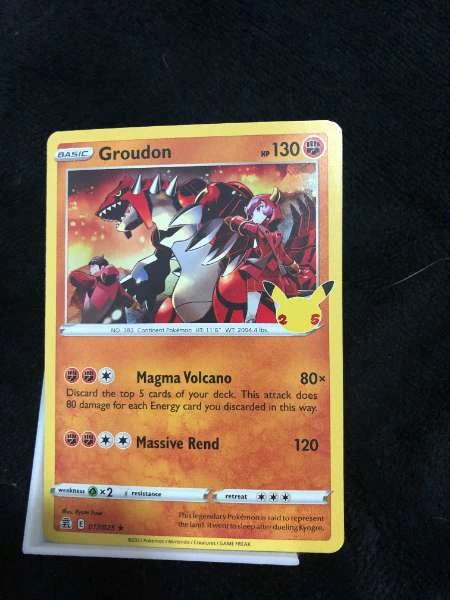 Groudon - Celebrations #017/025