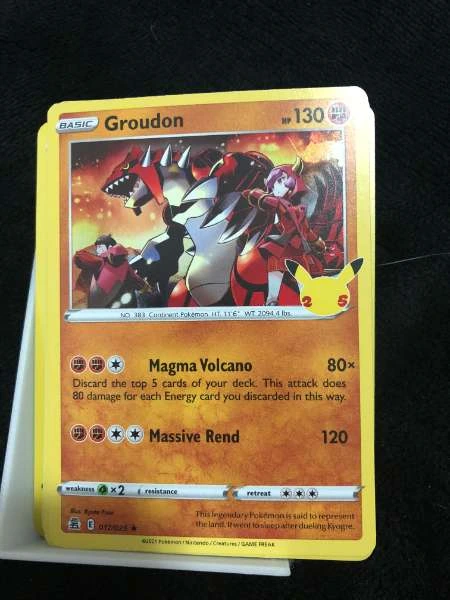 Groudon - Celebrations: Classic Collection #012/025