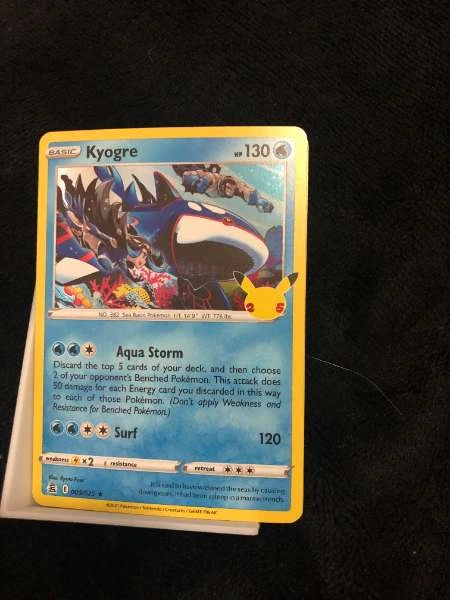 Kyogre - Celebrations #003/025