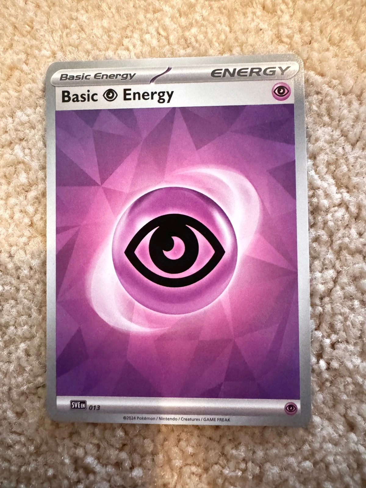 Basic Psychic Energy - Scarlet & Violet Energies #013