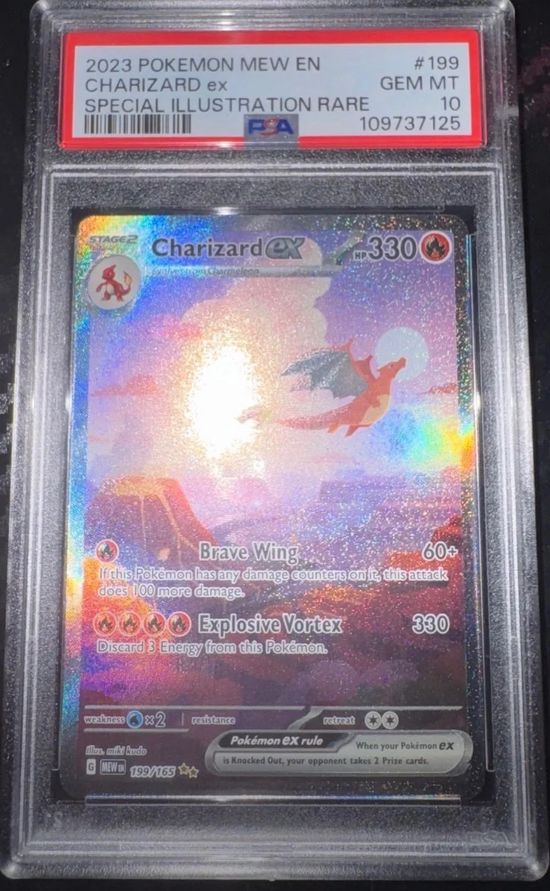 PSA 10 Charizard 151 Pokemon TCG