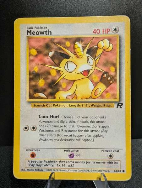 Meowth - Team Rocket #62/82