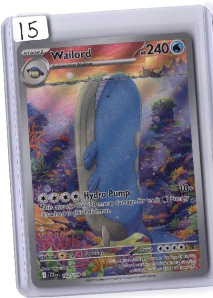 Wailord - Journey Together #162/159