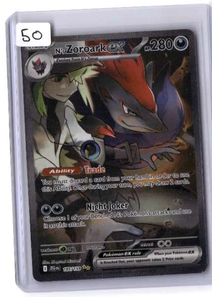 N's Zoroark ex - Journey Together #185/159