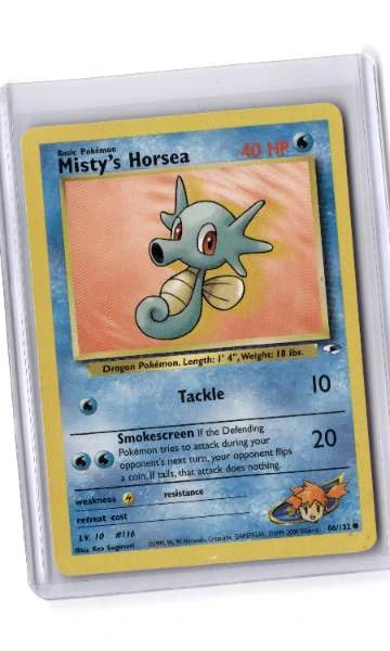 Misty's Horsea - Gym Heroes #86/132