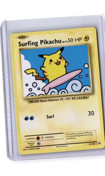 Surfing Pikachu - Evolutions #111/108