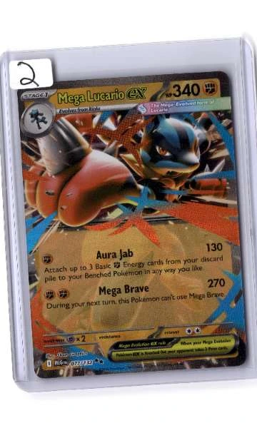 Mega Lucario EX - Furious Fists #077/132