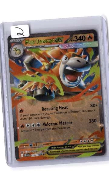 Mega Camerupt EX - Mega Evolution #022/132