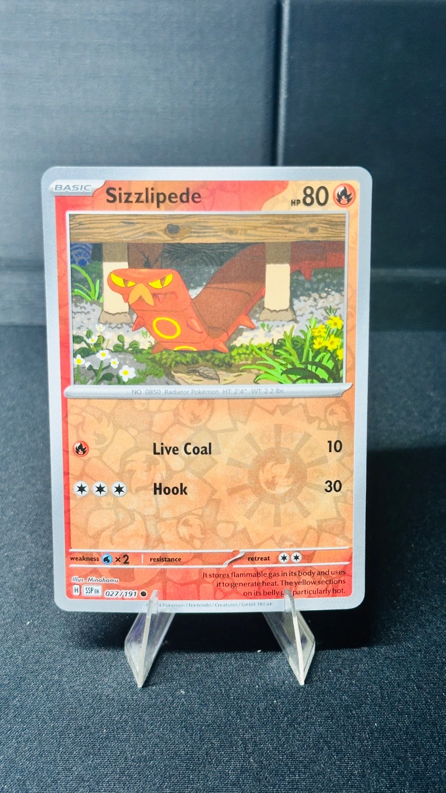 Sizzlipede (rev-holo) - Surging Sparks
