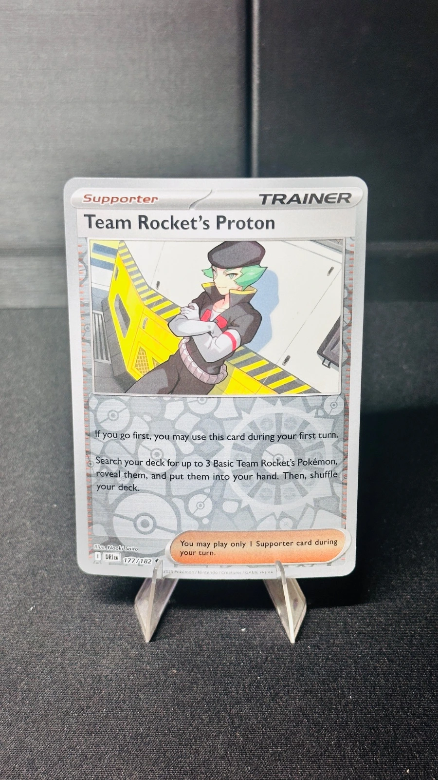 Team Rocket’s Proton (rev-holo) - Destined Rivals