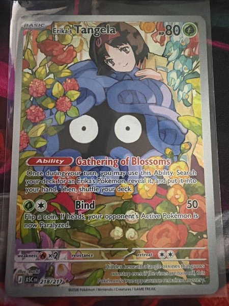 Erika's Tangela - Ascended Heroes #218/217