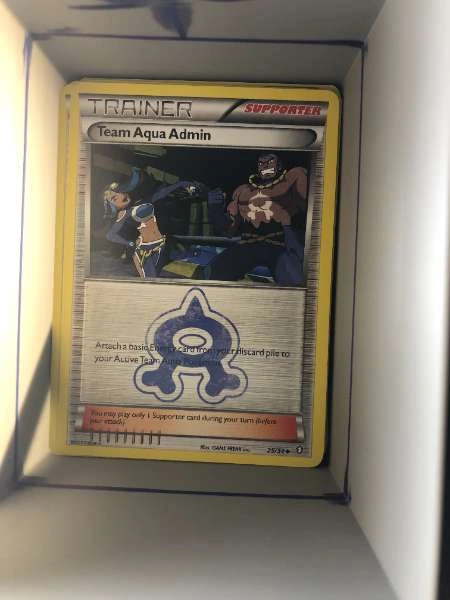 Team Aqua Admin - Double Crisis #25/34