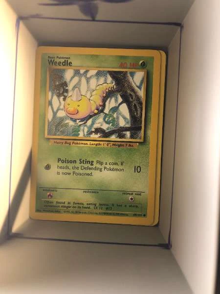 Weedle - Base Set #69/102