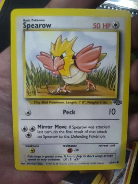 Spearow - Jungle #62/64