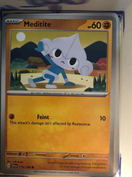 Meditite - Scarlet & Violet #110/198