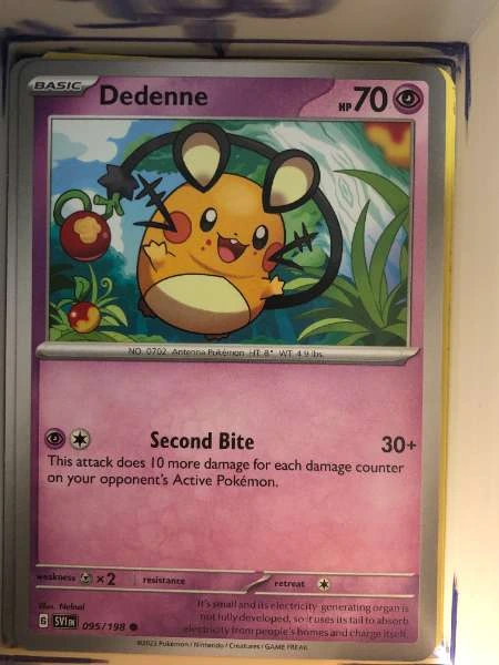 Dedenne - Scarlet & Violet Base Set #095/198