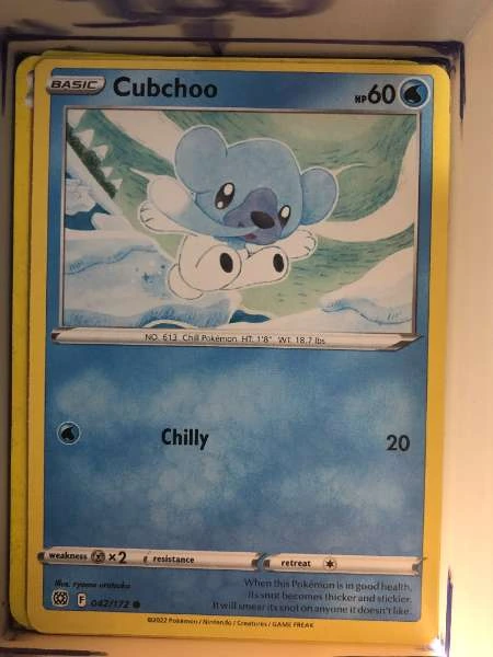 Cubchoo - Brilliant Stars #042/172
