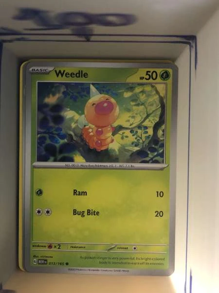 Weedle - Scarlet & Violet 151 #013/165