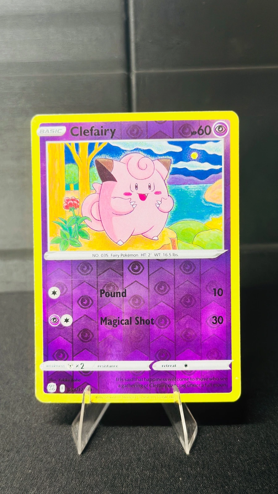 Clefairy (rev-holo) - Brilliant Stars
