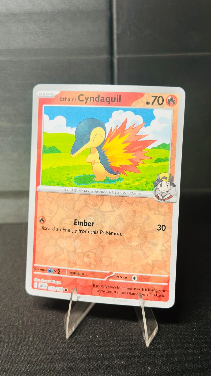 Ethan’s Cyndaquil (rev-holo) Destined Rivals