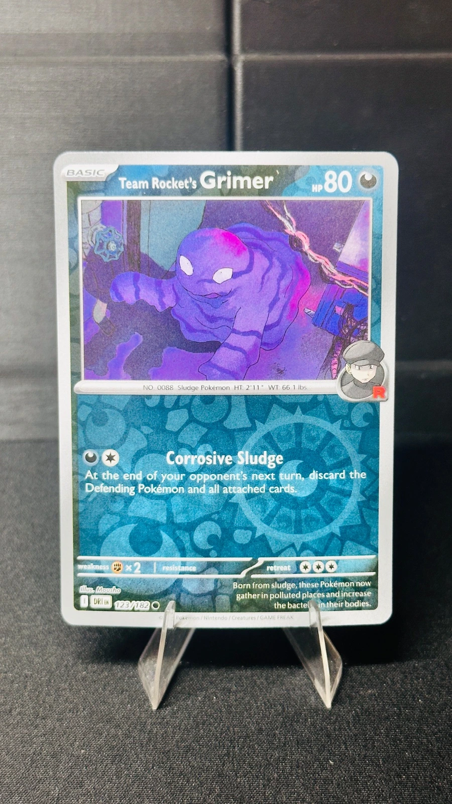 Team Rocket’s Grimer (rev-holo) - Destined Rivals