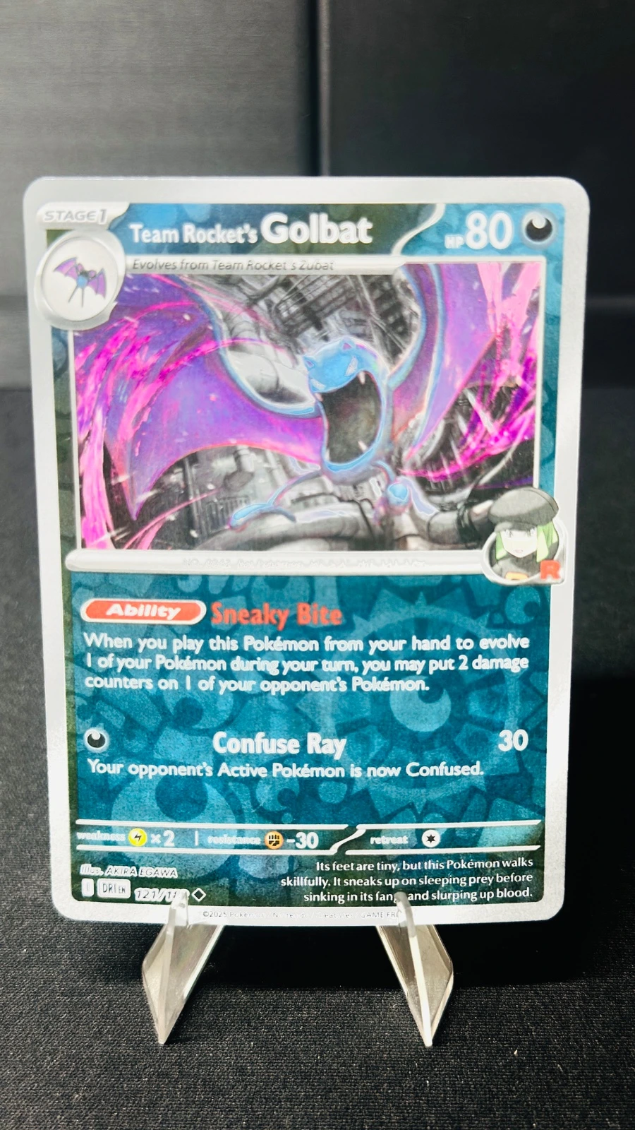 Team Rocket’s Golbat (rev-holo) - Destined Rivals