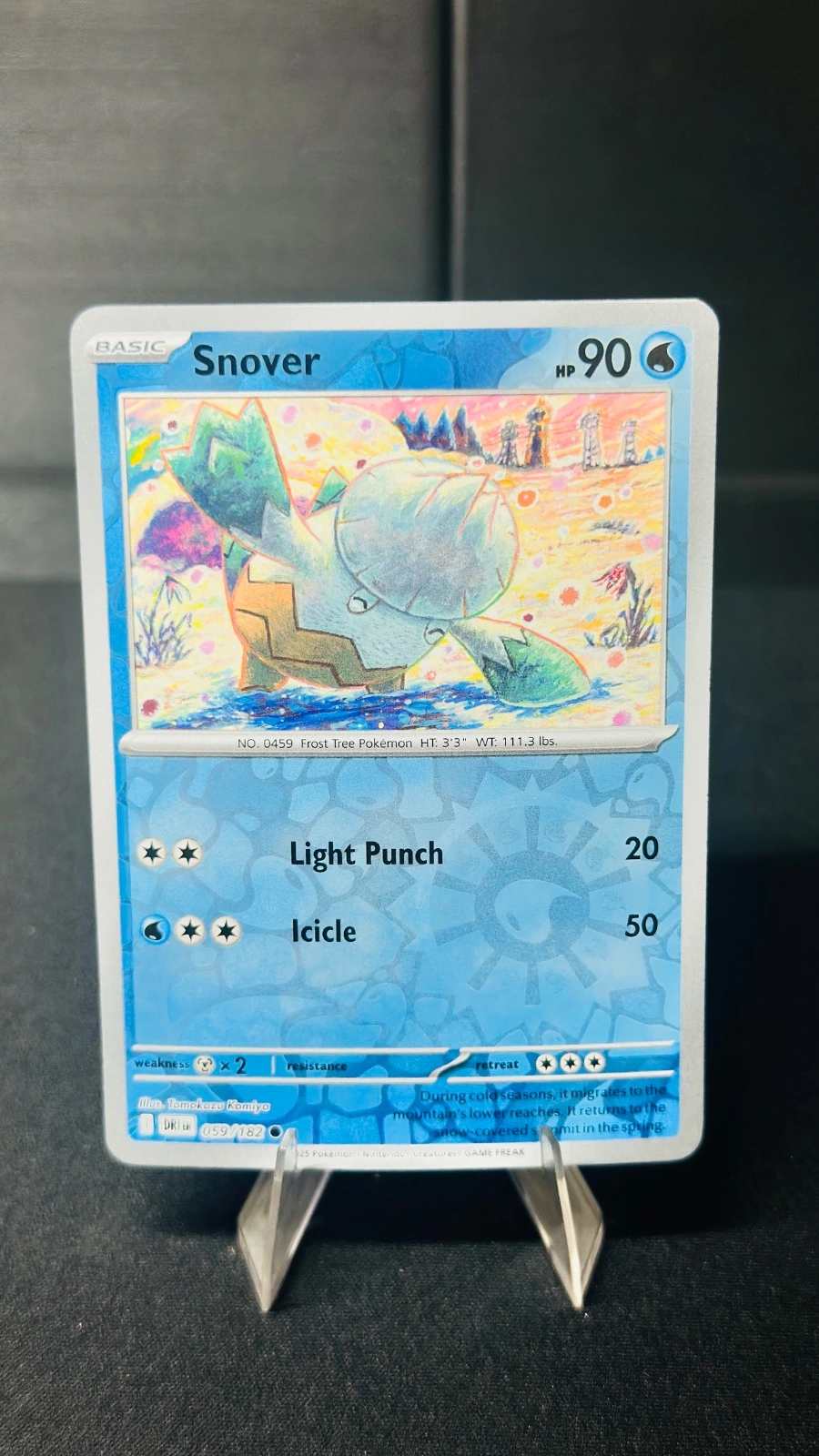 Snover (rev-holo) - Destined Rivals