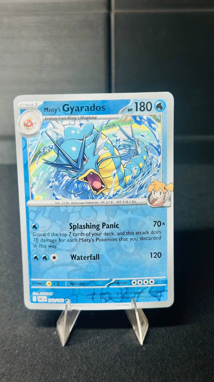 Misty’s Gyarados (rev-holo) - Destined Rivals