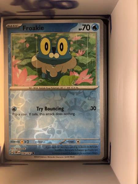 Froakie - Obsidian Flames #056/197