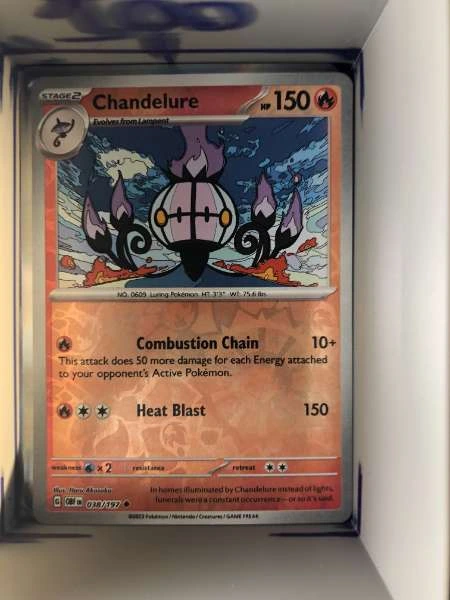 Chandelure - Obsidian Flames #038/197
