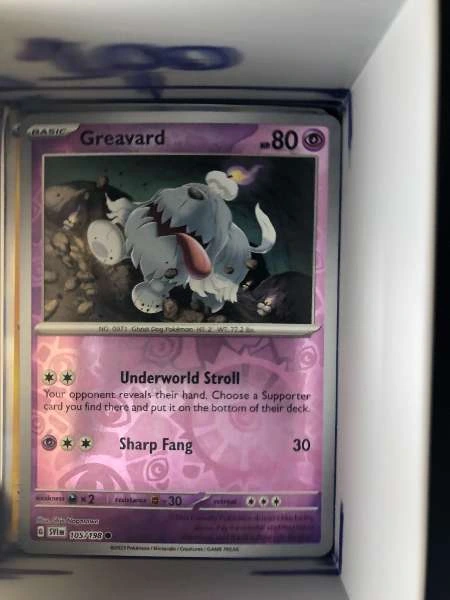 Greavard - Scarlet & Violet #105/198