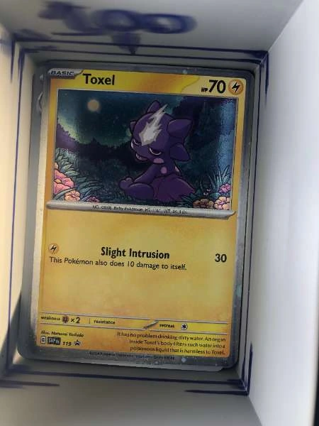 Toxel - Scarlet & Violet Black Star Promos #119