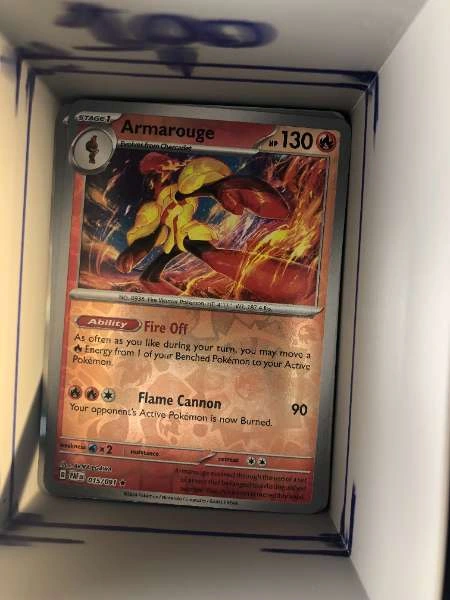 Armarouge - Paldean Fates #015/091