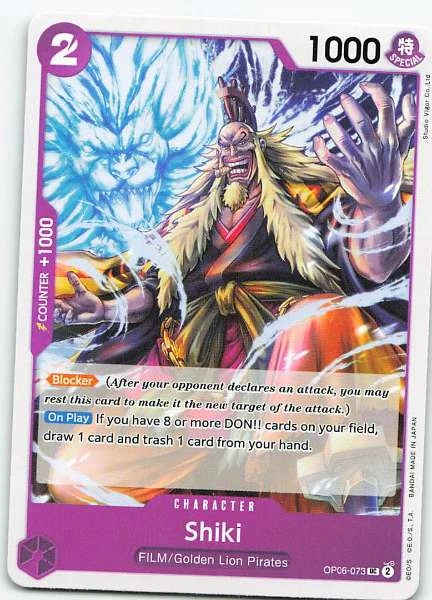 Shiki - Premium Booster -The Best- Vol. 2 #OP06-073