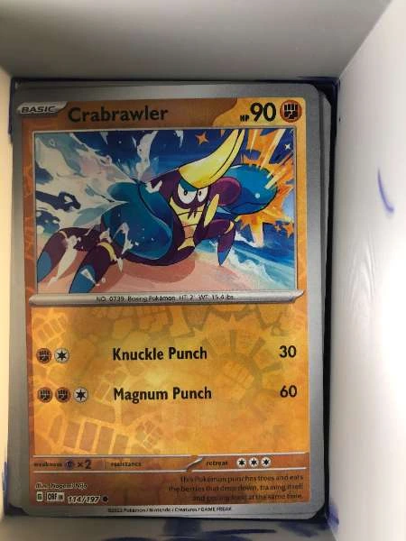 Crabrawler - Obsidian Flames #114/197