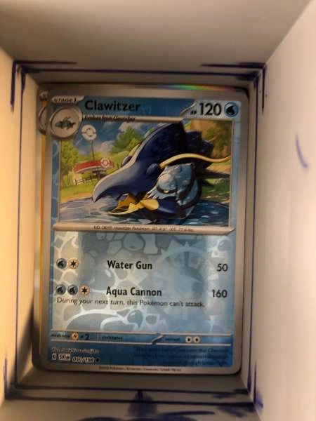 Clawitzer - Scarlet & Violet Base #051/198