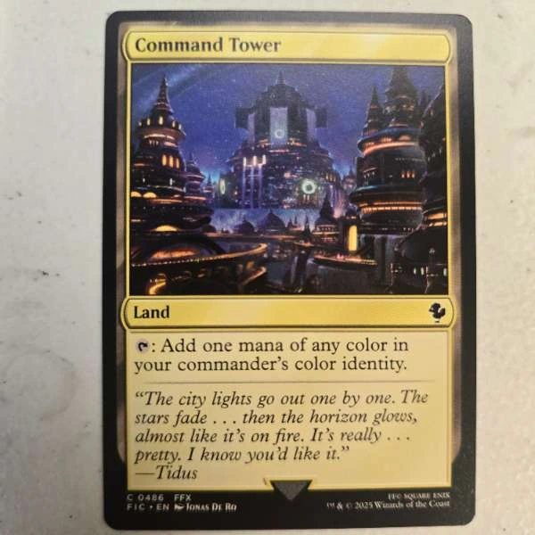 Command Tower - Commander: Final Fantasy #0486