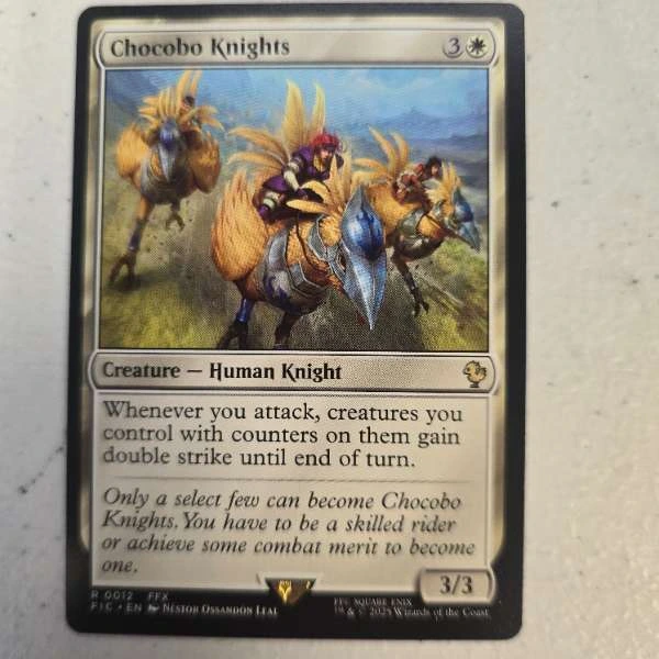 Chocobo Knights - Commander: Final Fantasy #0012