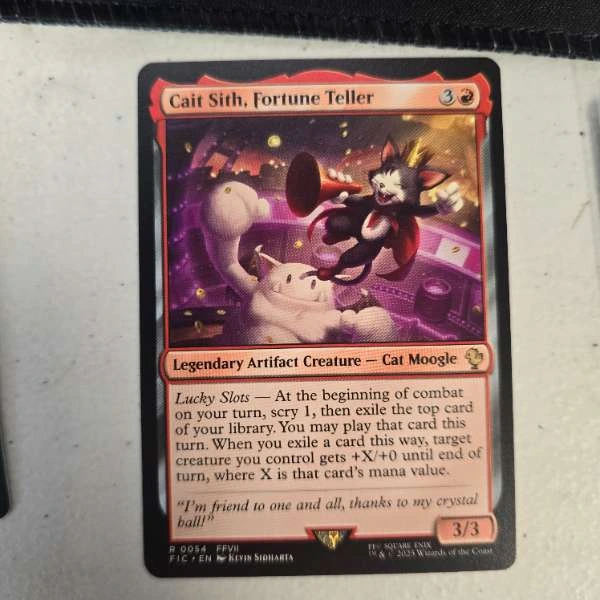 Cait Sith, Fortune Teller - Commander: Final Fantasy #0054