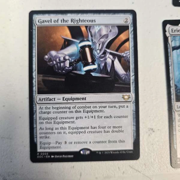 Gavel of the Righteous - Commander: Edge of Eternities #0055