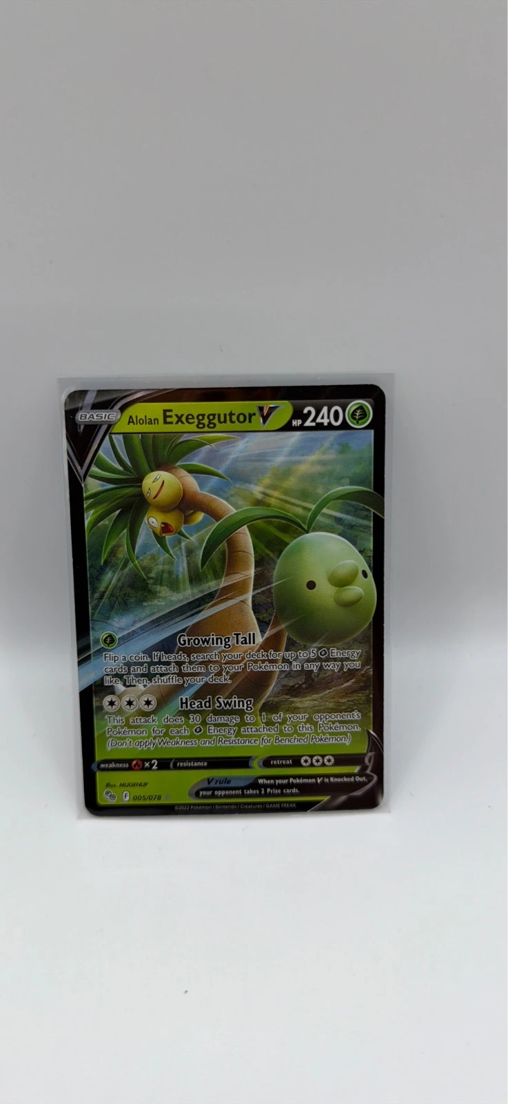 Alolan Exeggutor V #005/078