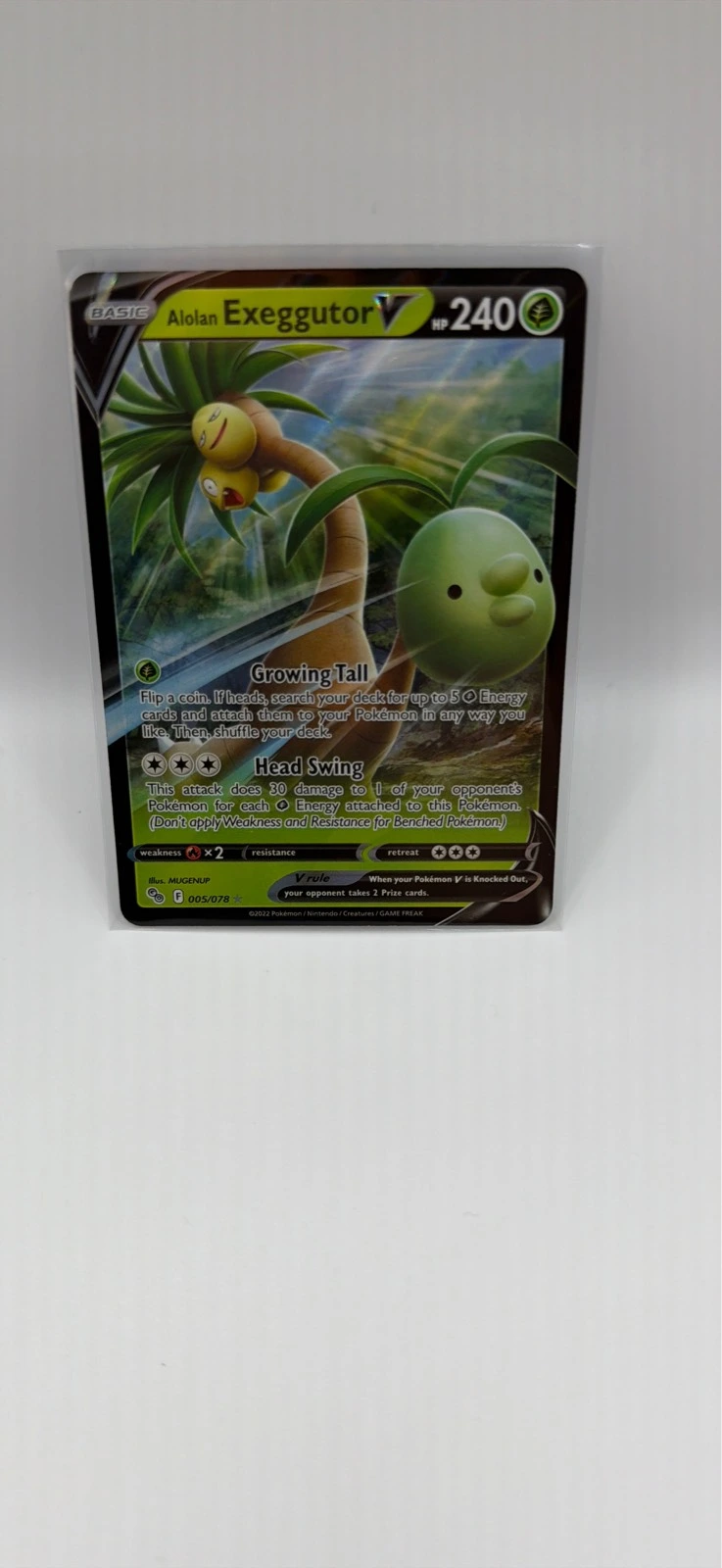 Alolan Exeggutor V #005/078